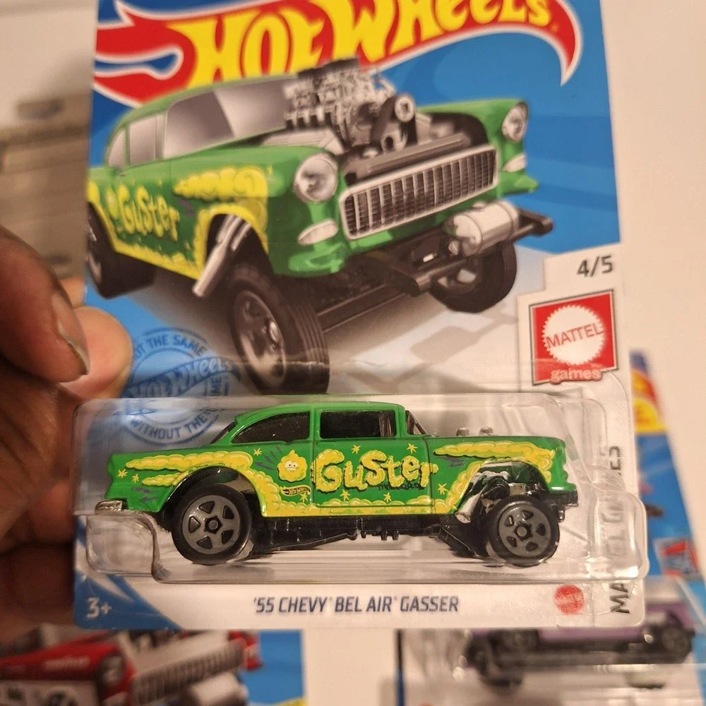 Hot Wheels 55 Chevy Bel Air Gasser 7 Car / Zamac 52th Anniversary/ Holley /‎